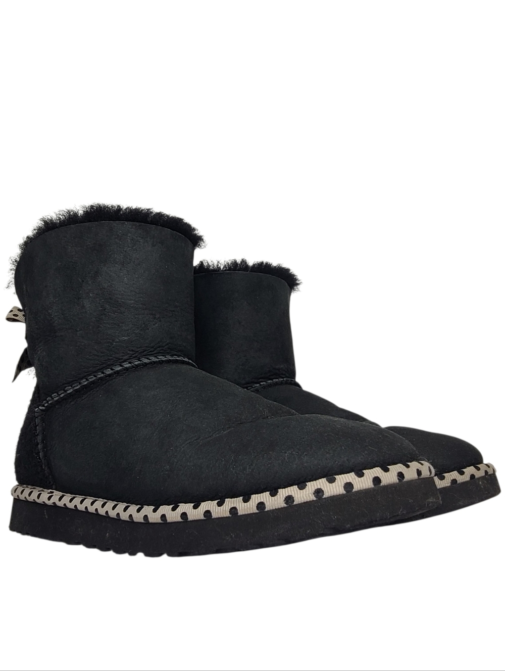 UGG Mini Bailey Bow 78 Anniversary Limited Edition Boots 1005079 Size 8
